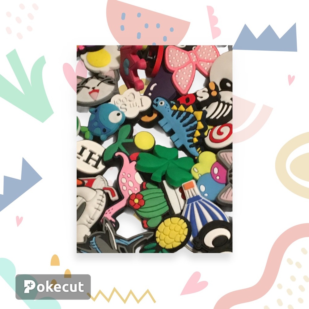 Kids Colorful Fun Shoe Charm collection